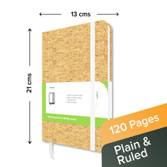 Nature Reusable Stone Paper Smart Notebook - Cork Cover